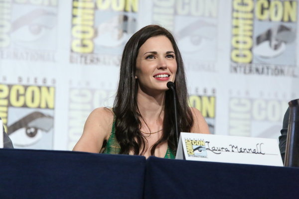 Laura Mennell at Comic-Con in 2012