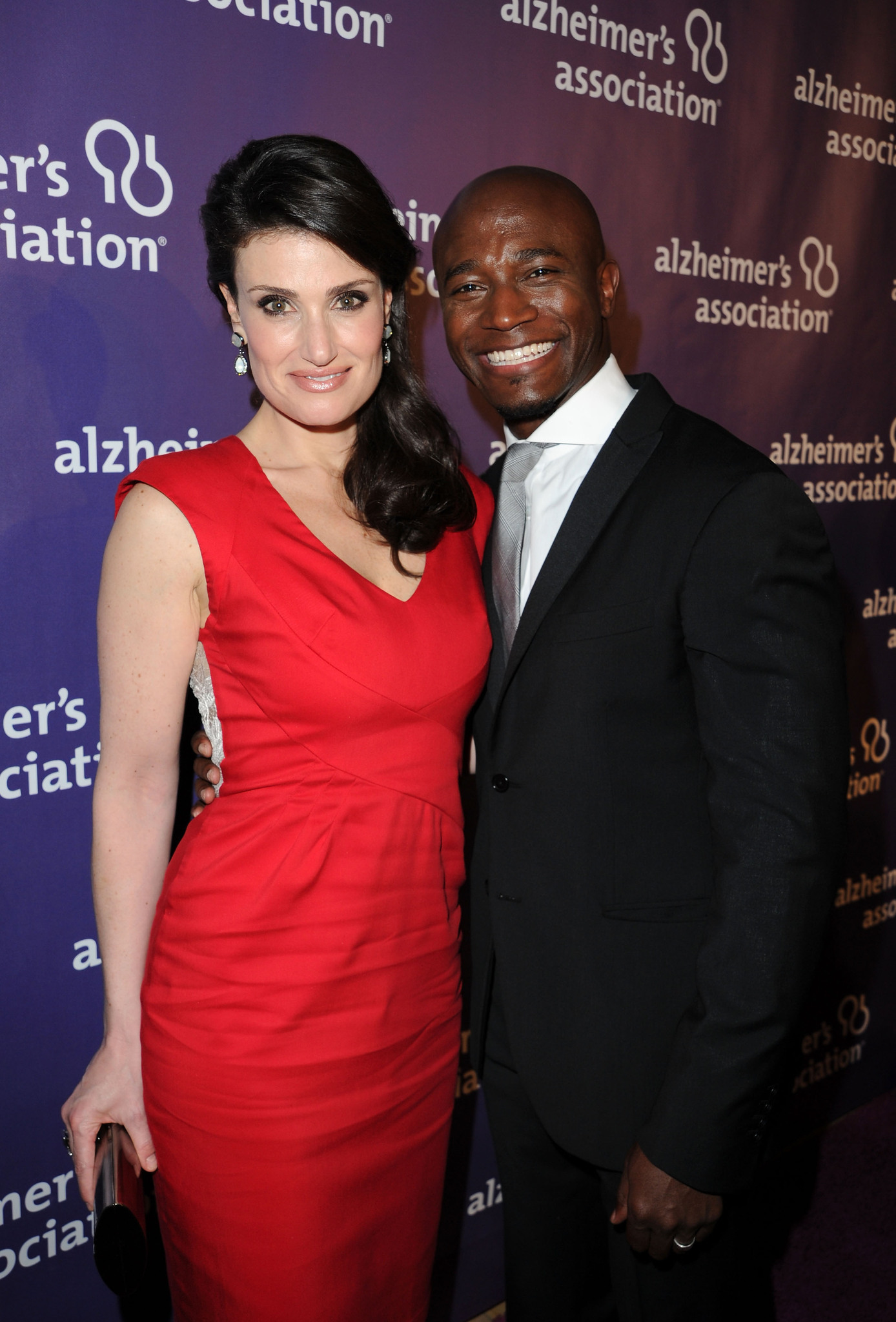 Taye Diggs and Idina Menzel