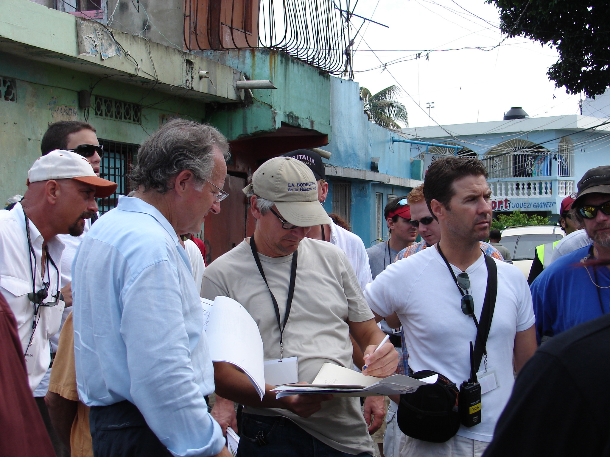 Miami Vice (2006) Scouting with Michael Mann and Dion Beebe in Capotillo, Santo Domingo, DR