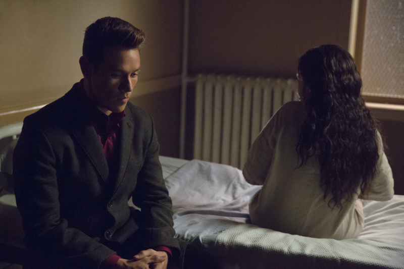 Still of Ana Mercedes and Kevin Alejandro in Strele (2012)