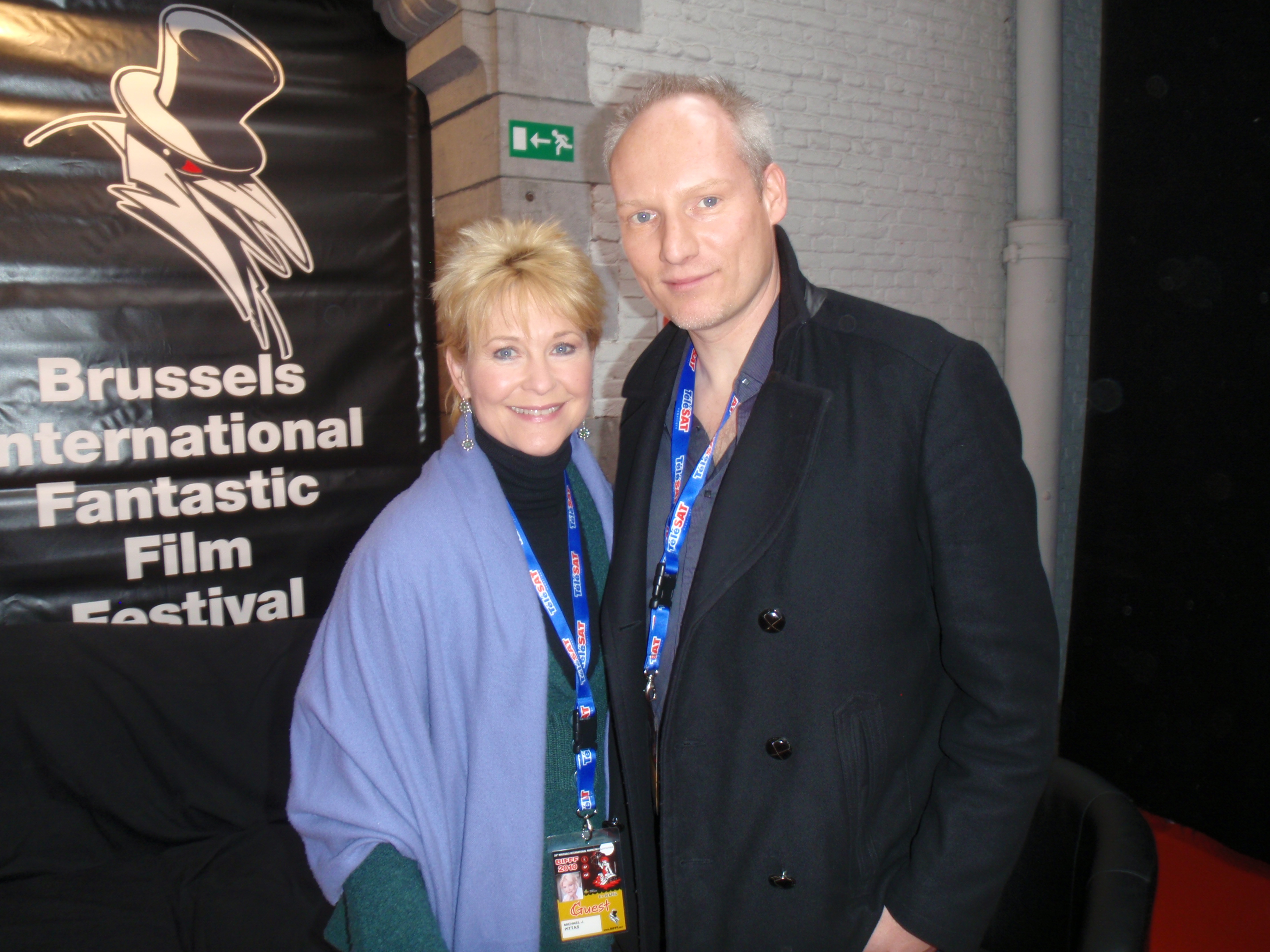 Dee Wallace and Olivier Merckx at the BIFFF 2010
