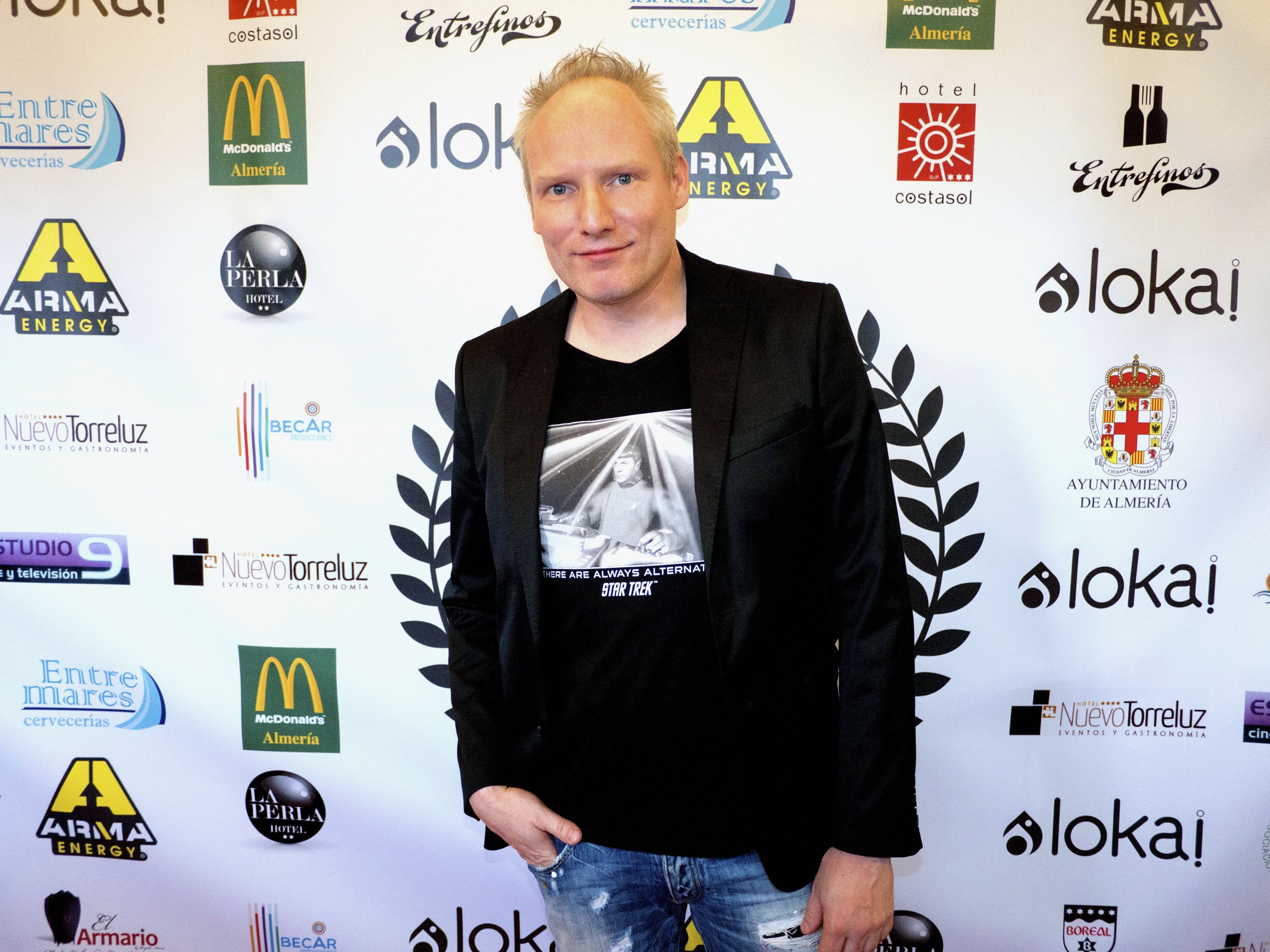 Director of Photography Olivier Merckx at the Spain Premier of 