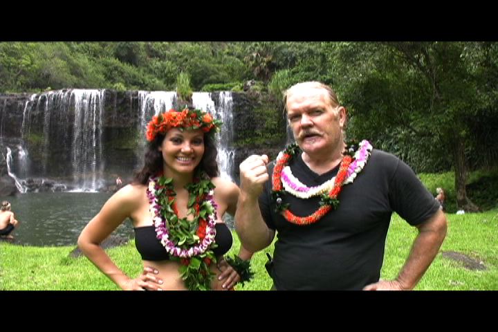 The Waterfall Hunter Show at Kilauea Falls in Kauai