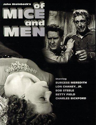Lon Chaney Jr., Betty Field and Burgess Meredith in Of Mice and Men (1939)