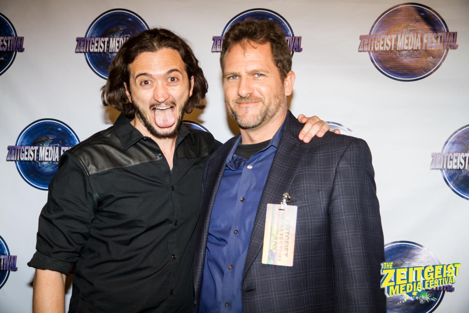 TZM Media Fest 2014 Commentator Lee Camp, Interview host Dutch Merrick