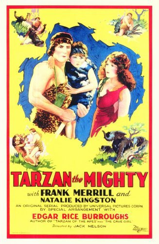 Natalie Kingston, Frank Merrill and Bobby Nelson in Tarzan the Mighty (1928)