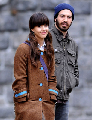 Jessica Alba and Chris Messina at event of An Invisible Sign (2010)