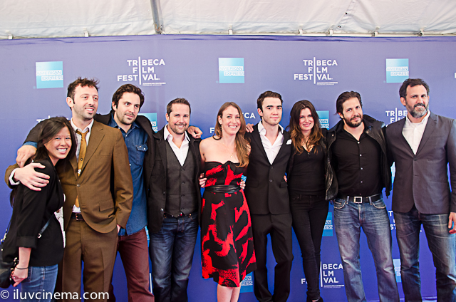 Cast & Crew of While We Were Here at the Tribeca premiere.