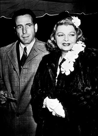 Humphrey Bogart and his third wife, Mayo Methot, circa 1944.