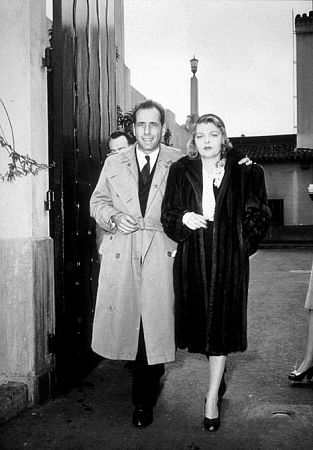 Humphrey Bogart and his third wife, Mayo Methot, circa 1940.