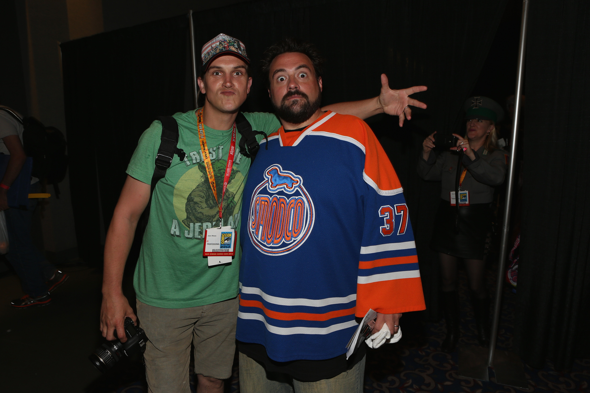 Kevin Smith and Jason Mewes