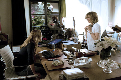 Kate Winslet and Nancy Meyers in The Holiday (2006)