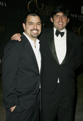 Andrew Miano and Chris Weitz at event of The Golden Compass (2007)