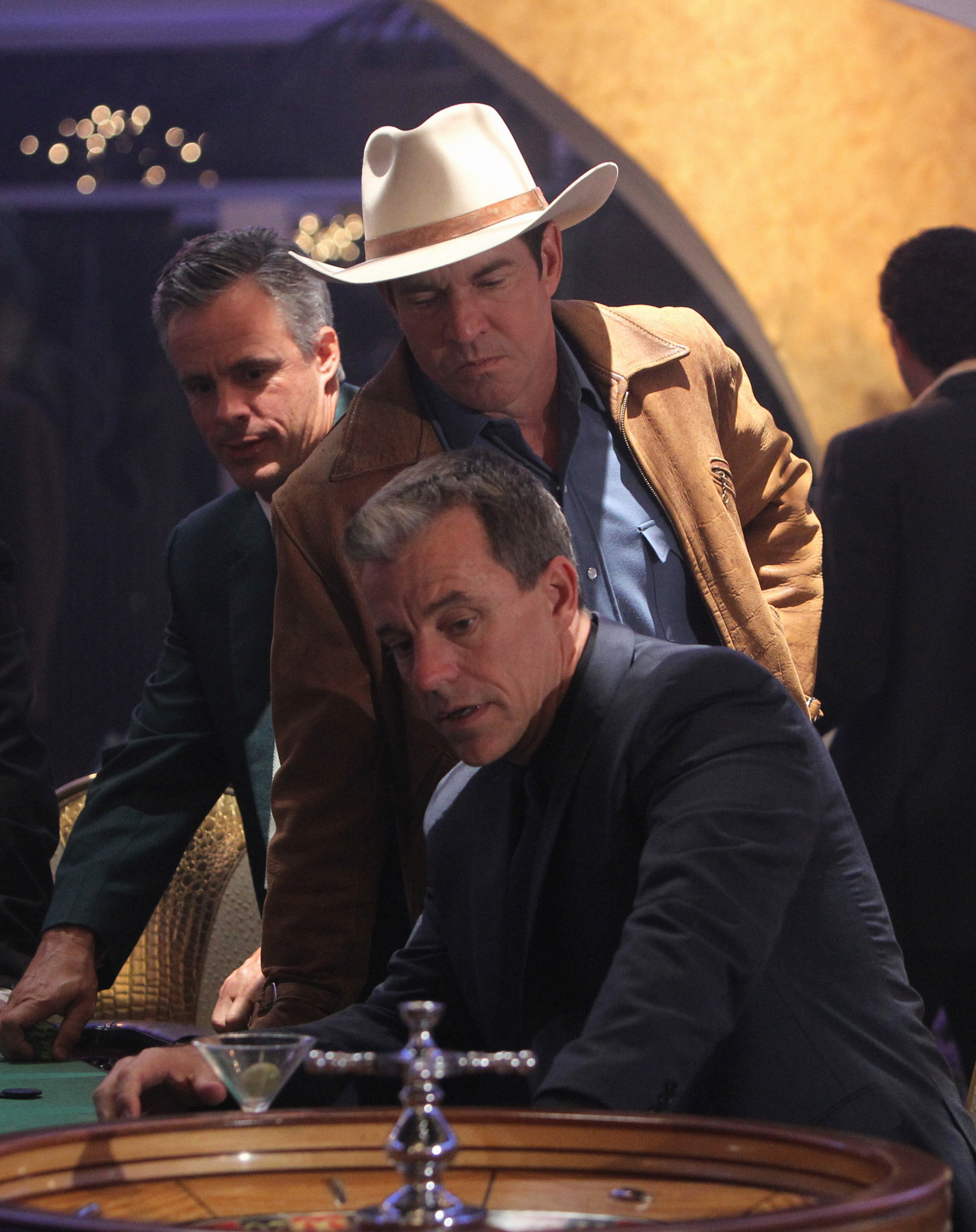 Still of Dennis Quaid and Johnny Michael in Vegas: All That Glitters (2012)