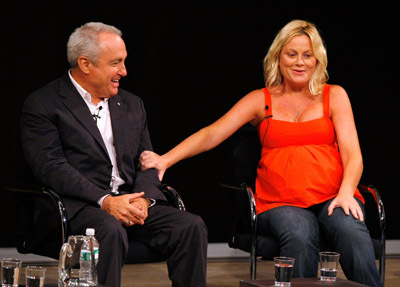 Lorne Michaels and Amy Poehler at event of Saturday Night Live (1975)
