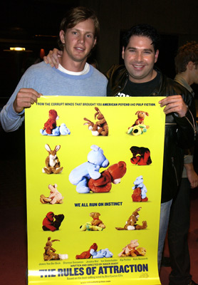 Joel Michaely and Kip Pardue at event of The Rules of Attraction (2002)