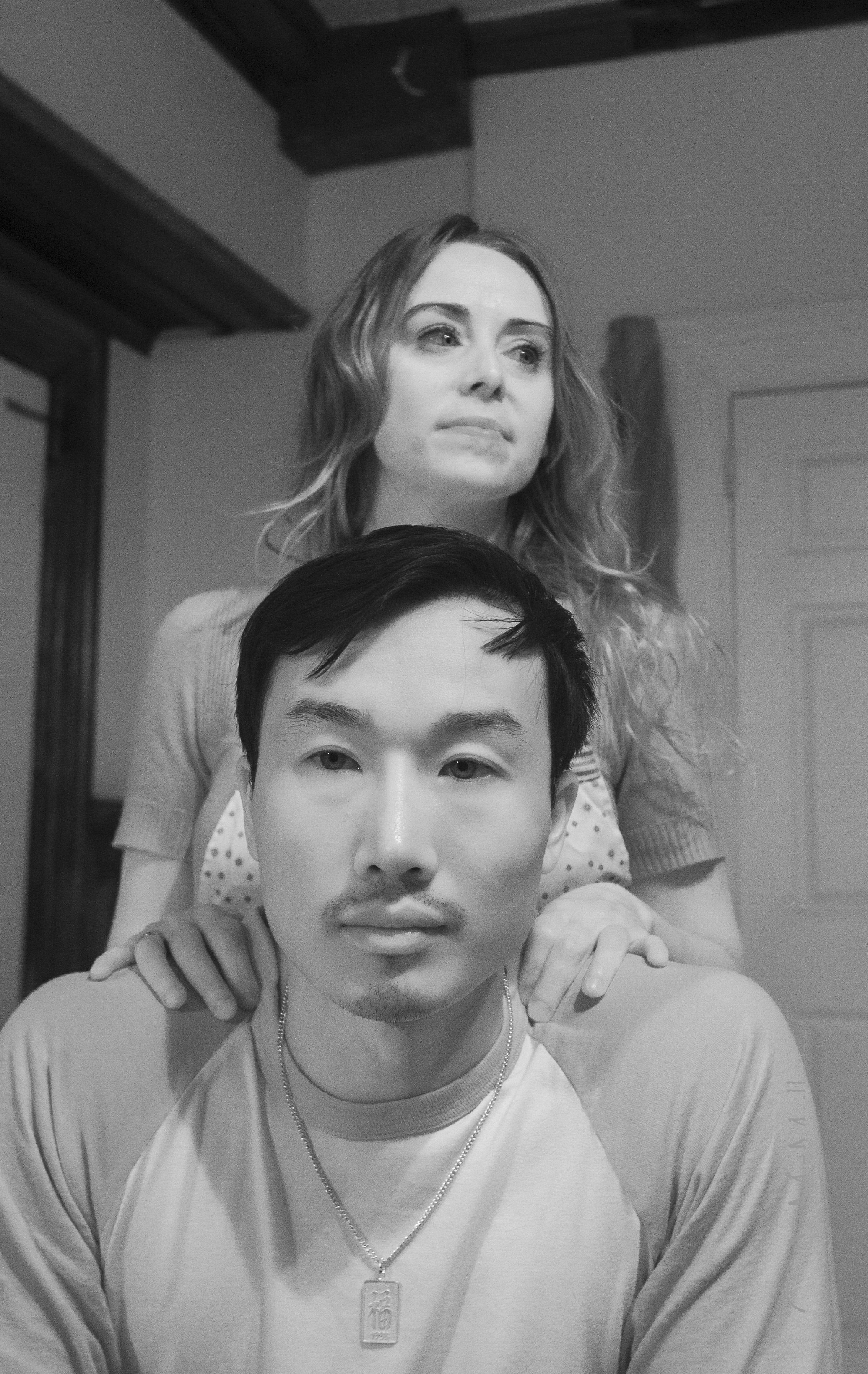 Still of Nancy-Ann Michaud and Holden Wong in James (2014)