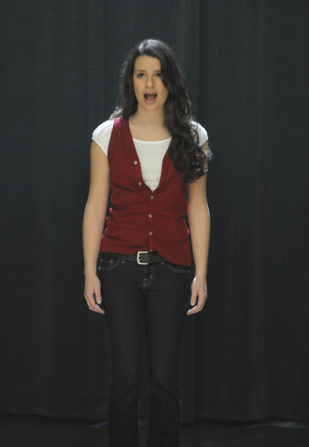 Still of Lea Michele in Glee (2009)