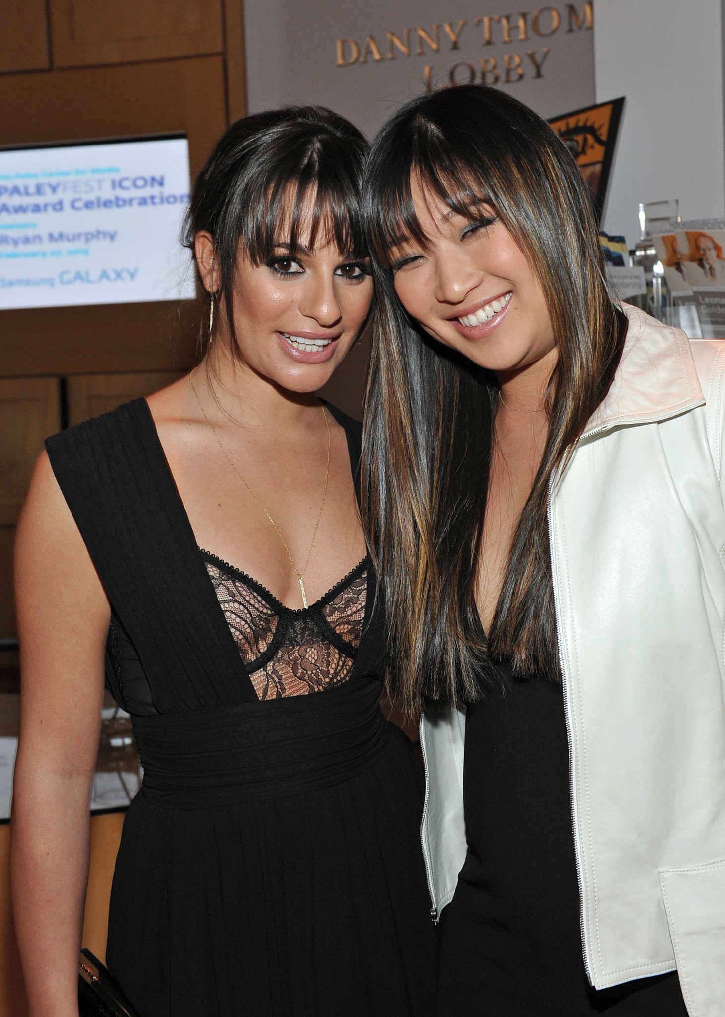 Lea Michele and Jenna Ushkowitz