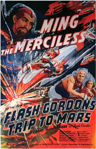 Buster Crabbe, Charles Middleton and Beatrice Roberts in Flash Gordon's Trip to Mars (1938)