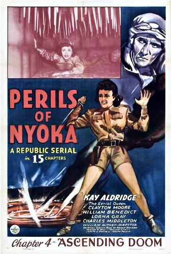 Kay Aldridge and Charles Middleton in Perils of Nyoka (1942)