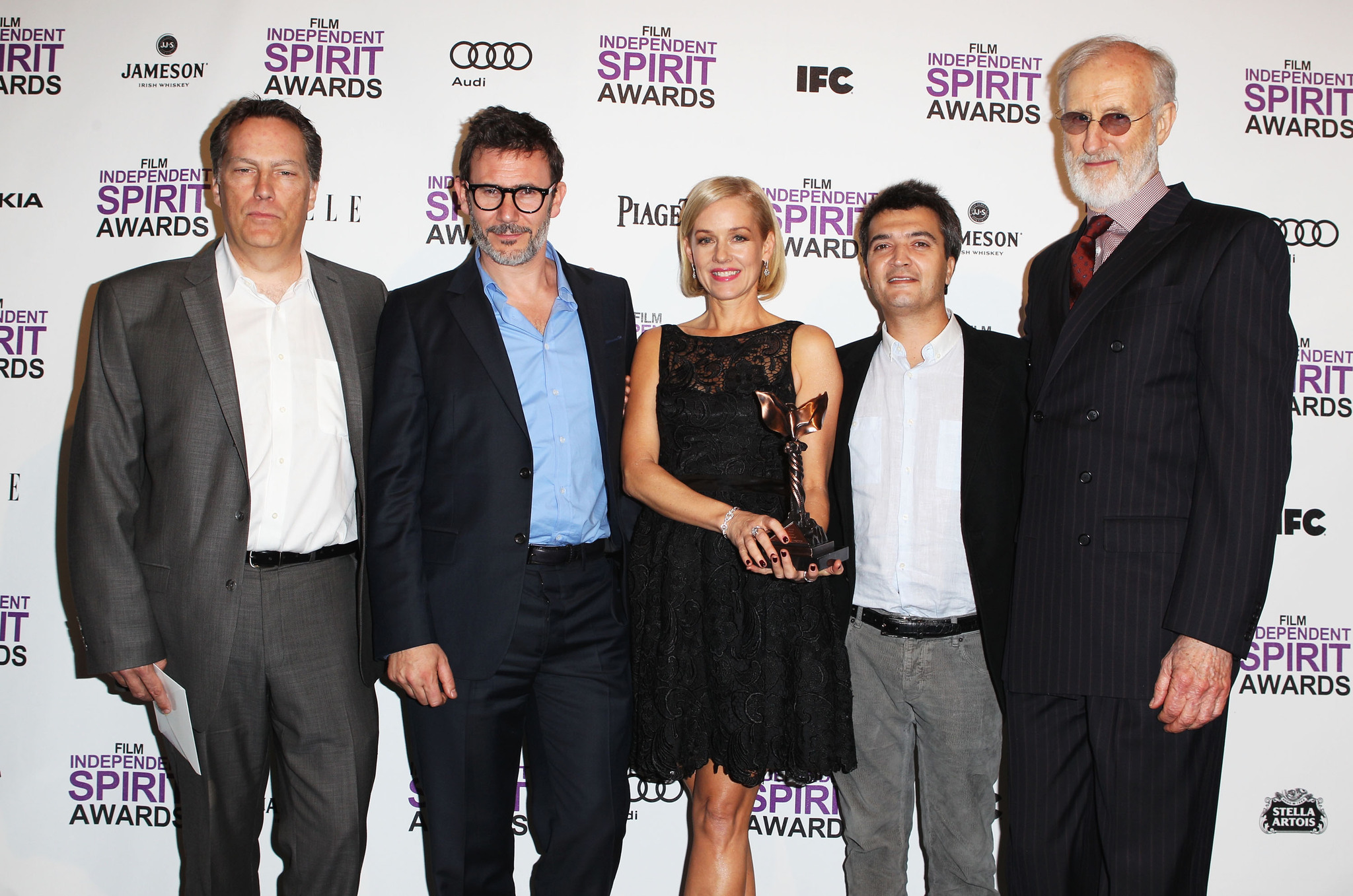 James Cromwell, Penelope Ann Miller, Michel Hazanavicius, Thomas Langmann and Richard Middleton