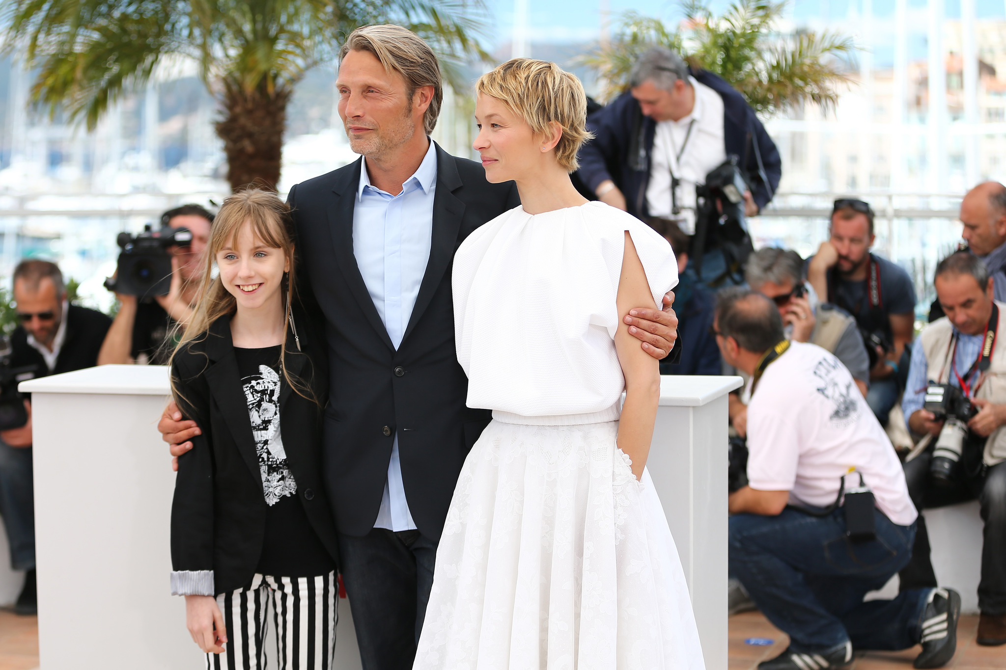 Delphine Chuillot, Mads Mikkelsen and Mélusine Mayance at event of Michael Kohlhaas (2013)