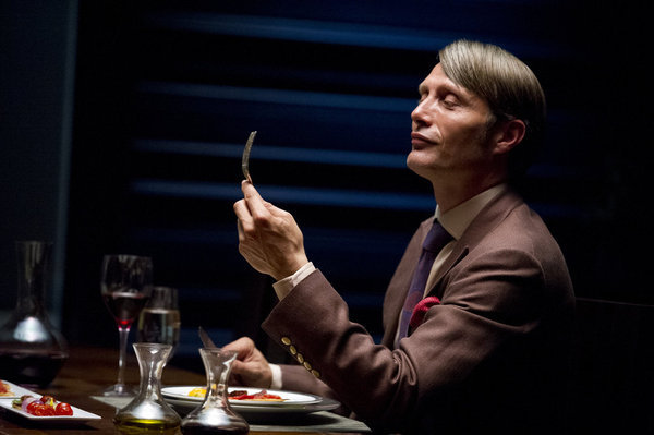 Still of Mads Mikkelsen in Hanibalas (2013)