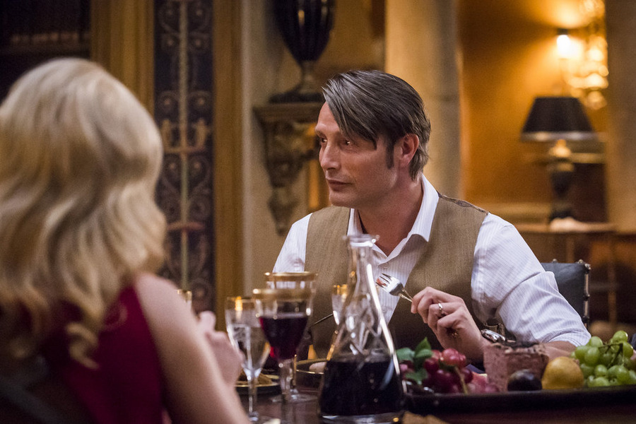 Still of Mads Mikkelsen in Hanibalas (2013)