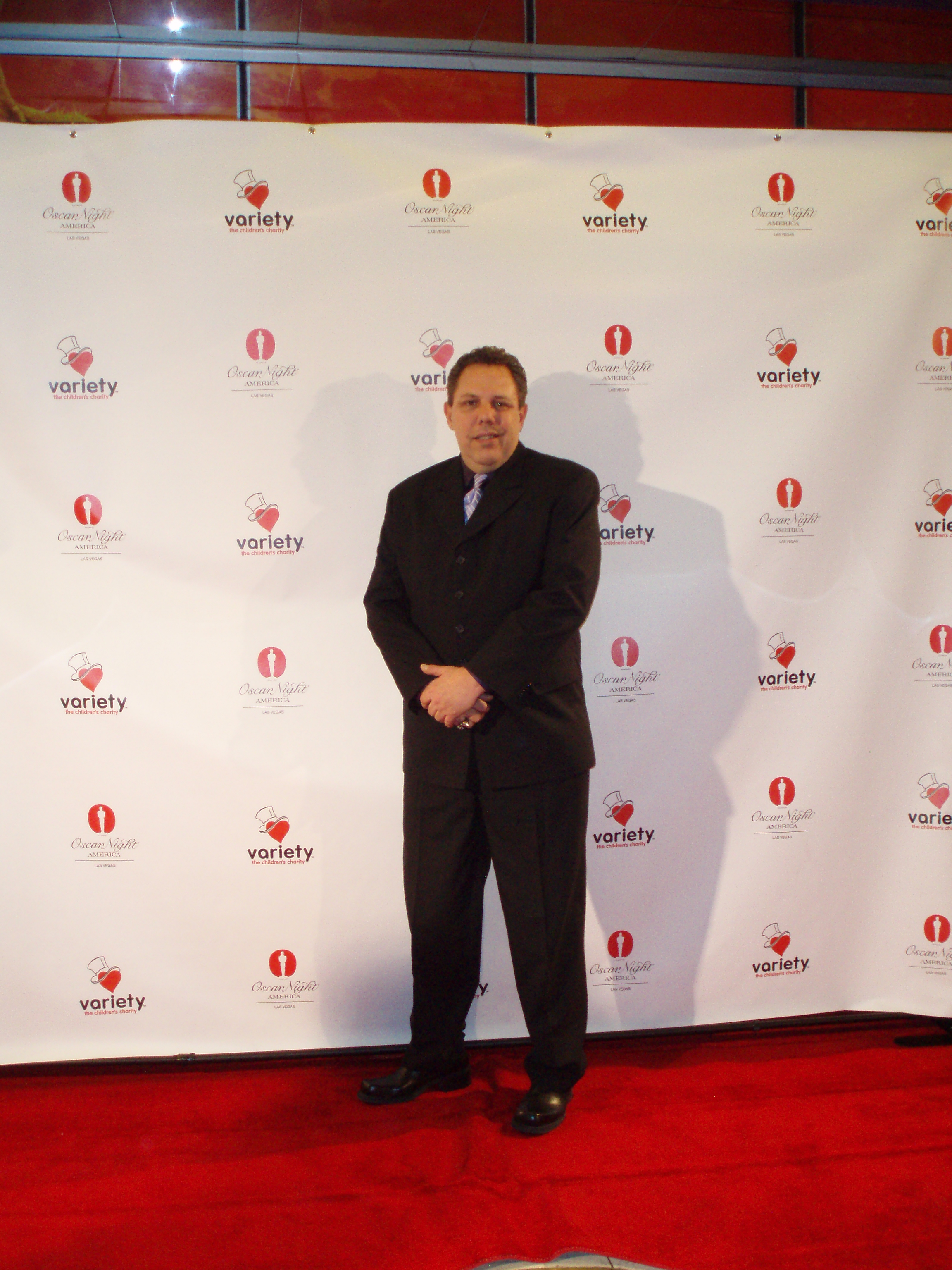 Actor George D. Miklos on the red carpet..84th Academy Award party..2-26-2012.