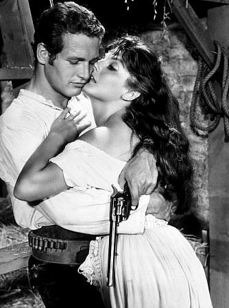 Paul Newman and Lita Milan in 