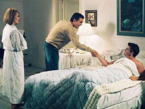 Still of Kate Isitt, Ben Miles and Lloyd Owen in Coupling (2000)