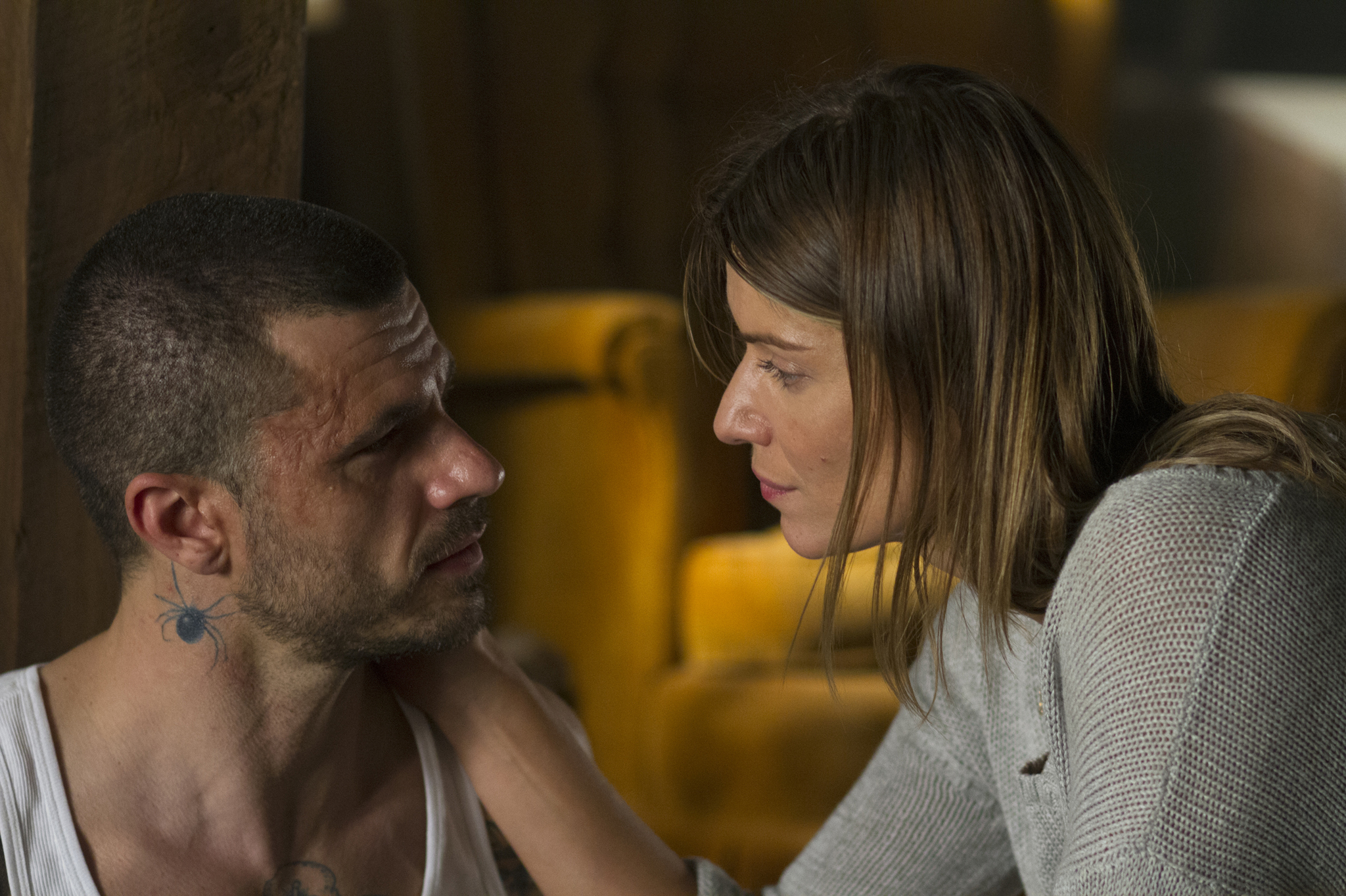 Still of Ivana Milicevic and Christos Vasilopoulos in Banshee (2013)