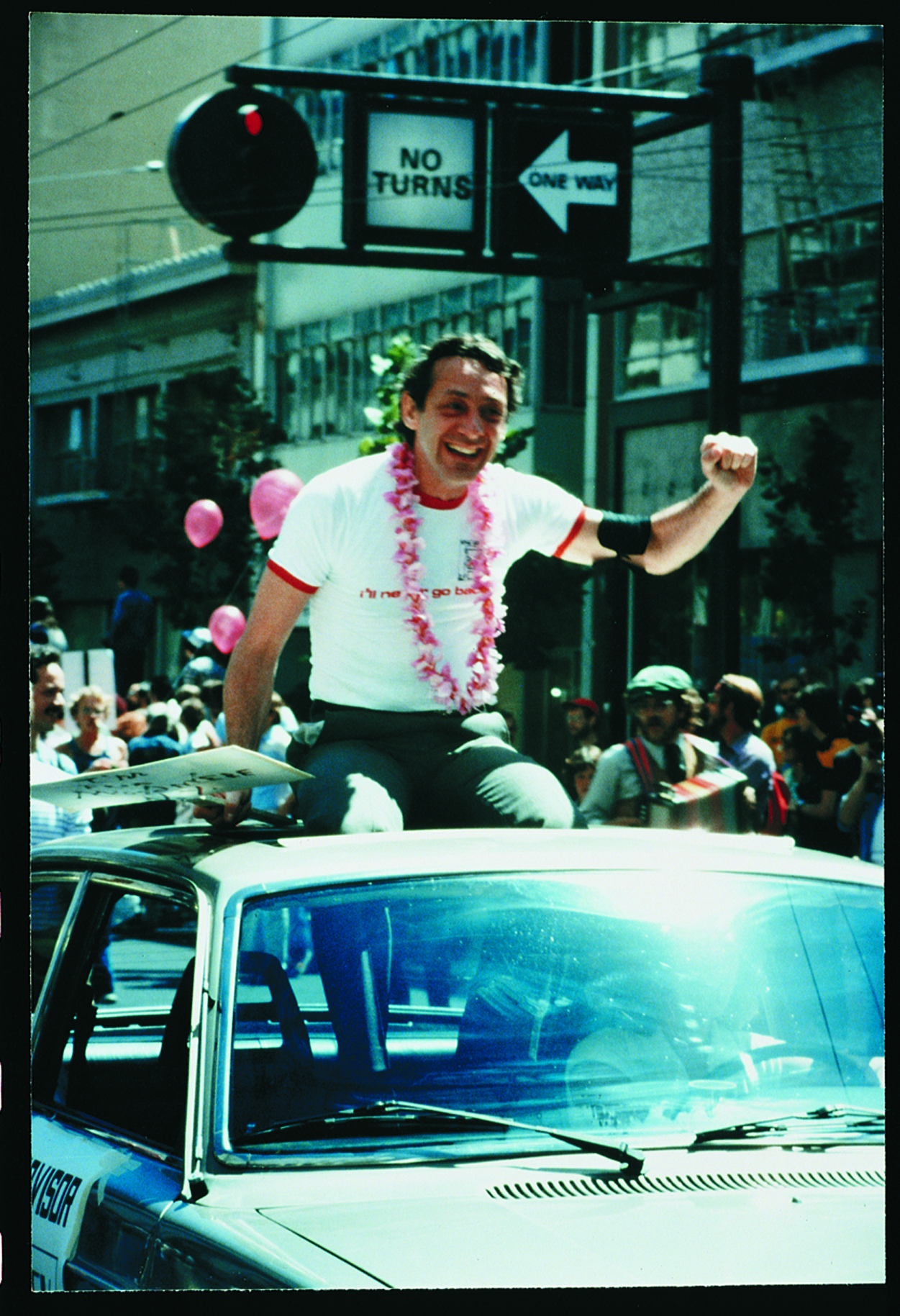 Still of Harvey Milk in The Times of Harvey Milk (1984)