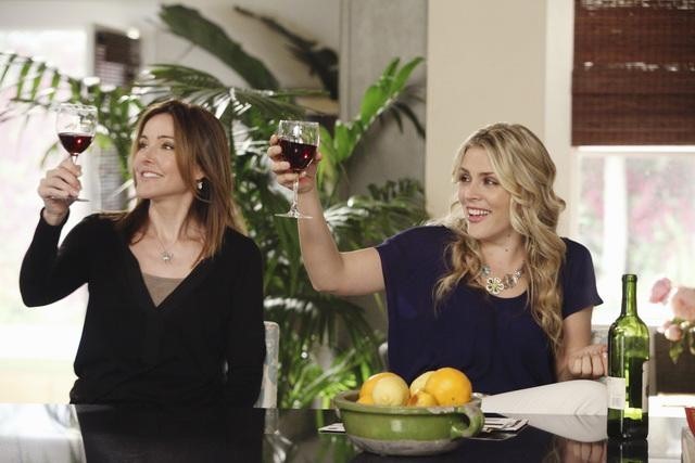 Still of Busy Philipps and Christa Miller in Cougar Town (2009)
