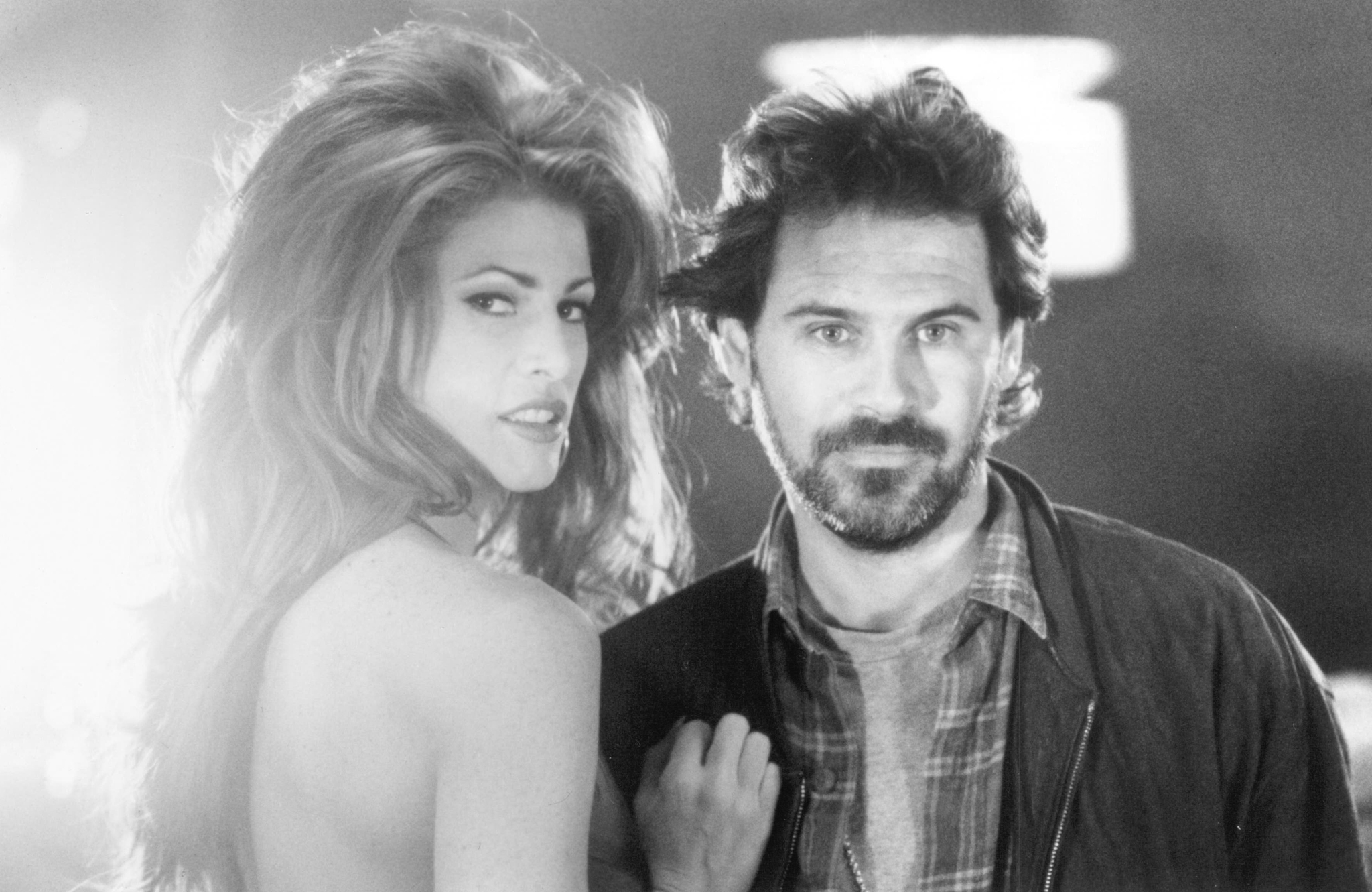 Still of Angie Everhart and Dennis Miller in Bordello of Blood (1996)