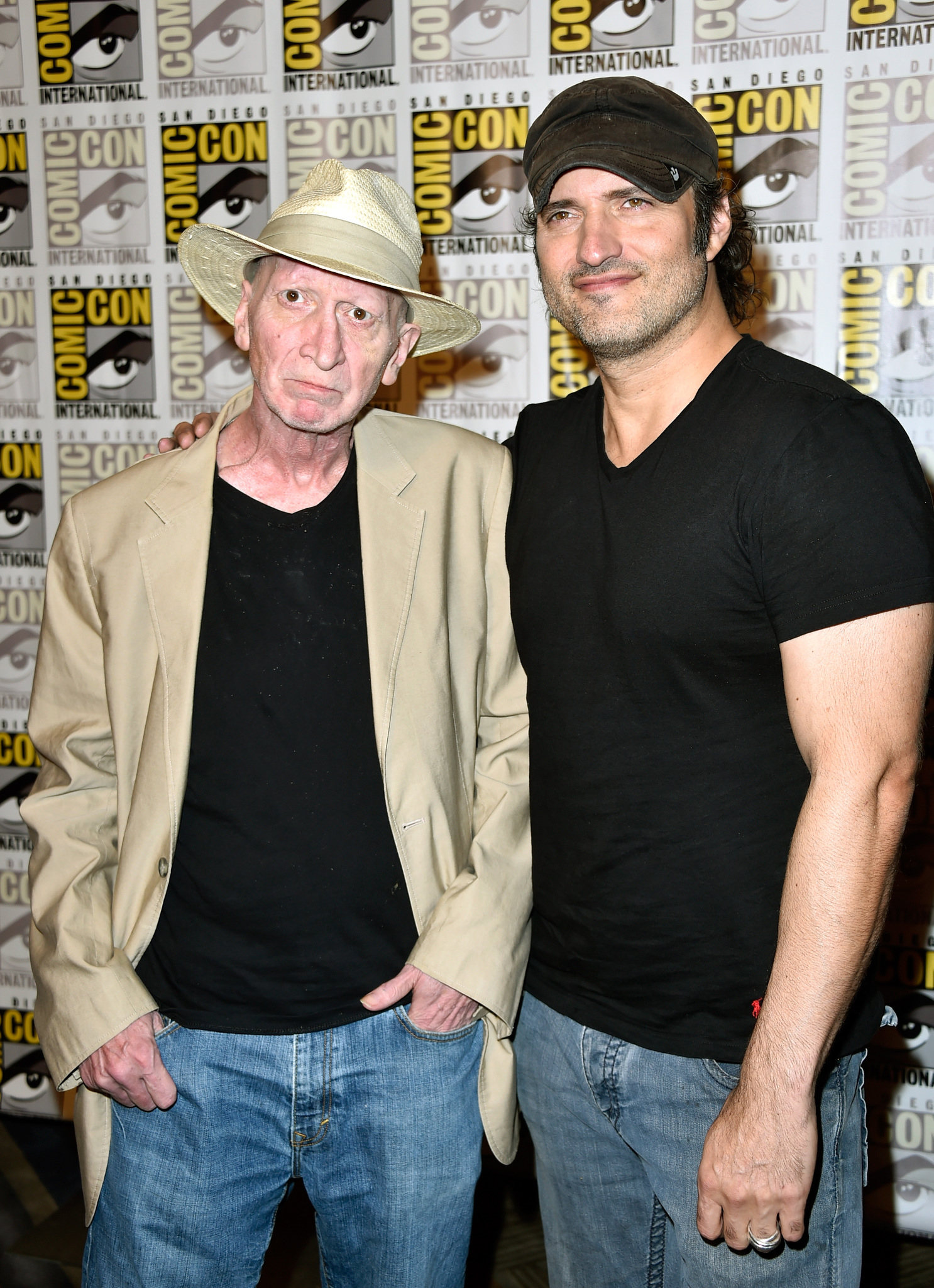 Robert Rodriguez and Frank Miller at event of Sin City: A Dame to Kill For (2014)