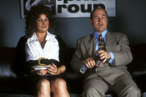 Still of Jennifer Coolidge and Larry Miller in A Mighty Wind (2003)