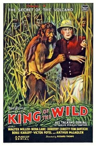 Arthur McLaglen and Walter Miller in King of the Wild (1931)
