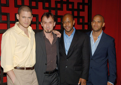 Rockmond Dunbar, Robert Knepper, Wentworth Miller and Amaury Nolasco