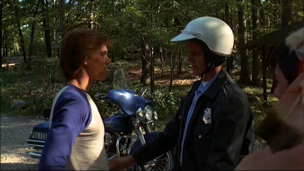 Still of Kevin Bacon and Ron Millkie in Friday the 13th