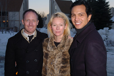 Benjamin Bratt, Mike Mills and Tilda Swinton at event of Thumbsucker (2005)