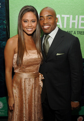 Vanessa Lachey and Tiki Barber