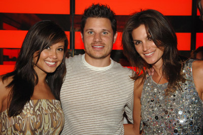 Cindy Crawford, Nick Lachey and Vanessa Lachey