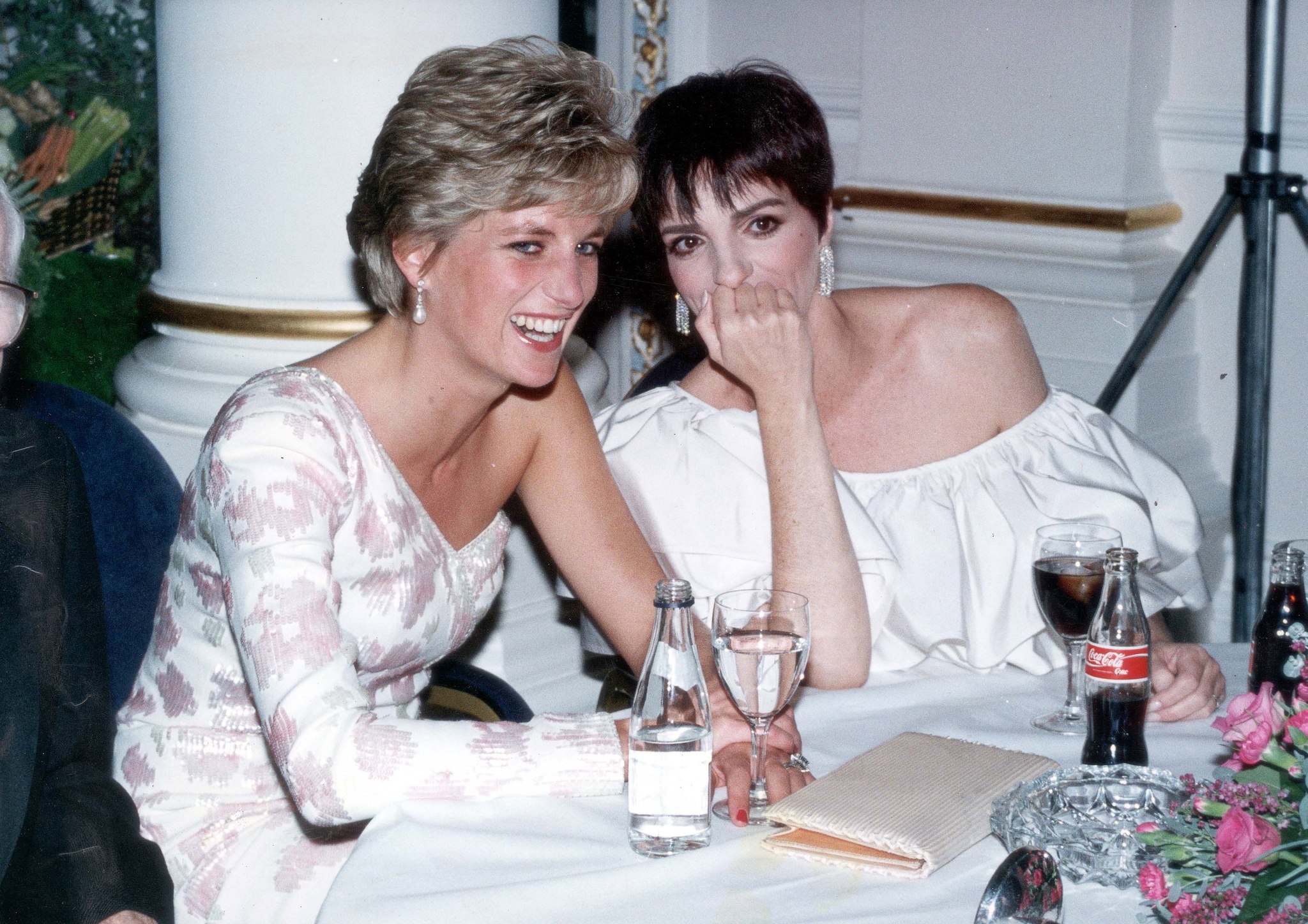 Liza Minnelli and Princess Diana