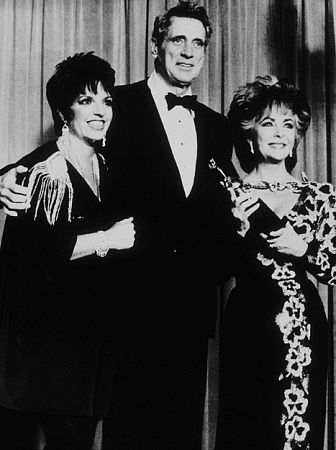 Liza Minnelli, Rock Hudson and Elizabeth Taylor C. 1985