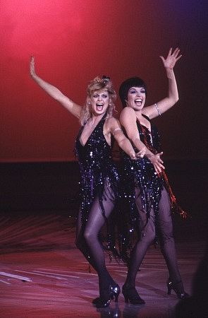 Liza Minnelli and Goldie Hawn.