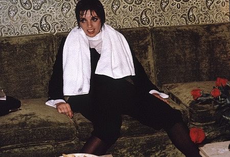 Liza Minnelli after her concert, 1973.