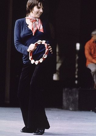 Liza Minnelli in concert rehearsal, 1973.