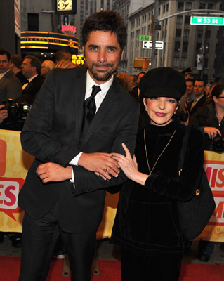 John Stamos and Liza Minnelli